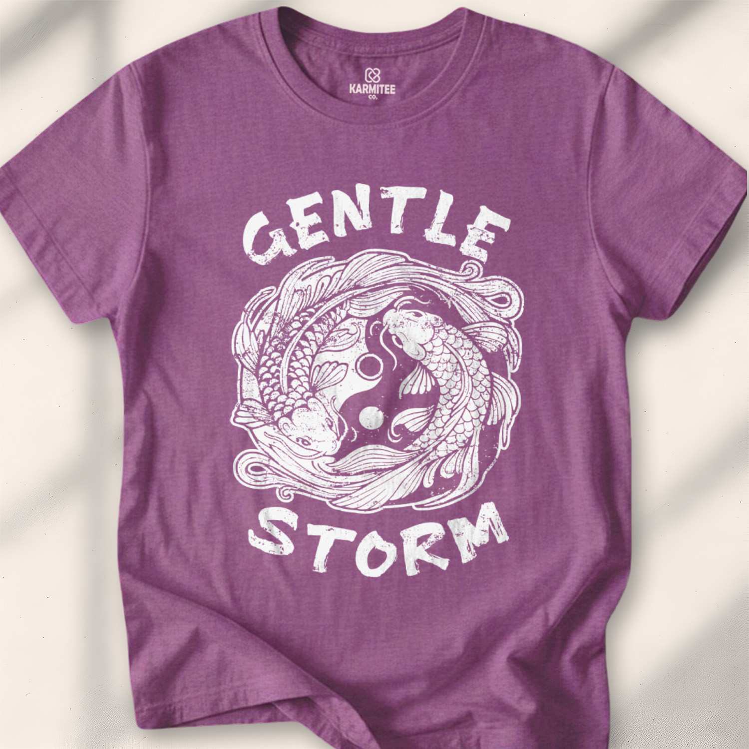 Gentle Storm T-shirt - Heather Maroon