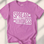 Spread Kindness T-shirt - Heather Radiant Orchid