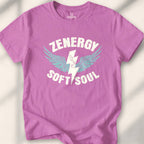 Zenergy Soft Soul T-shirt - Heather Radiant Orchid