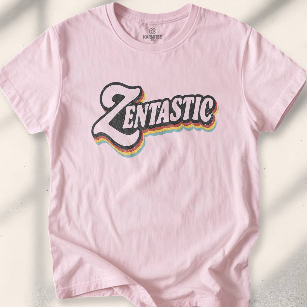Zentastic T-shirt - Light Pink