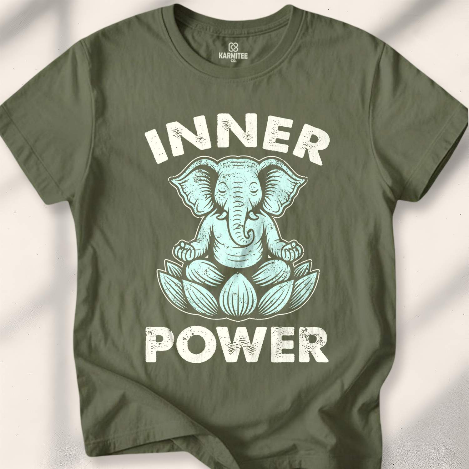 Inner Power T-shirt - Military Green