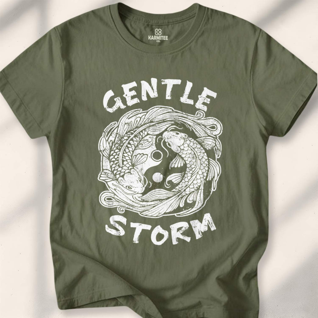 Gentle Storm T-shirt - Military Green