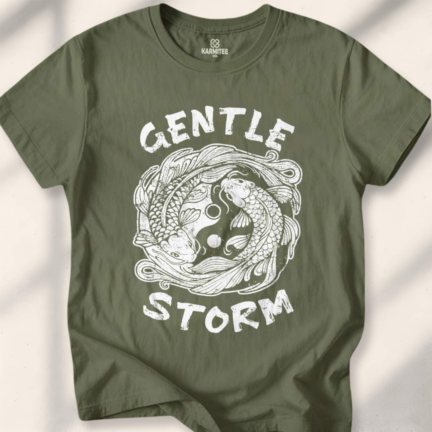 Gentle Storm T-shirt - Military Green