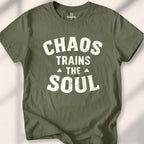 Chaos Trains The Soul T-shirt - Military Green