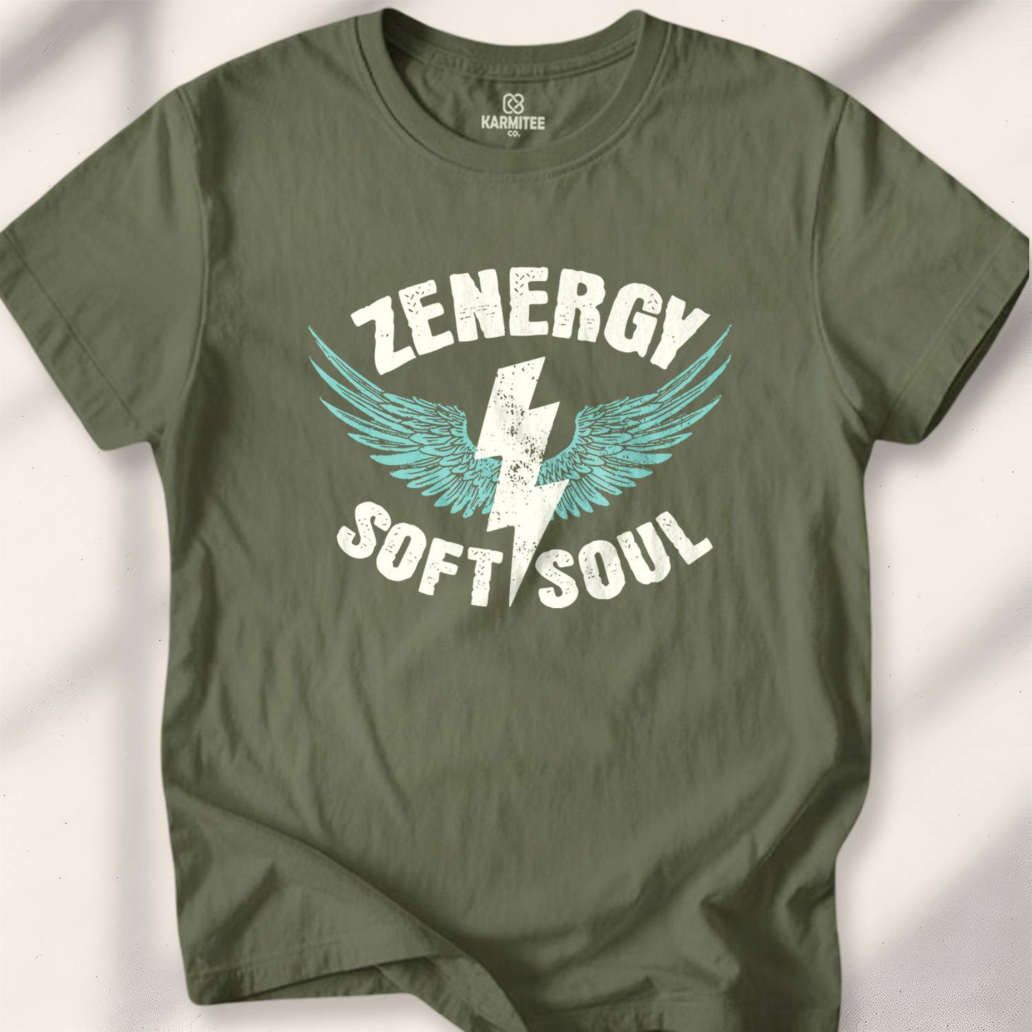 Zenergy Soft Soul T-shirt - Military Green