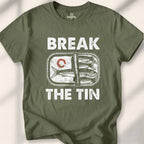 Break The Tin T-shirt - Military Green