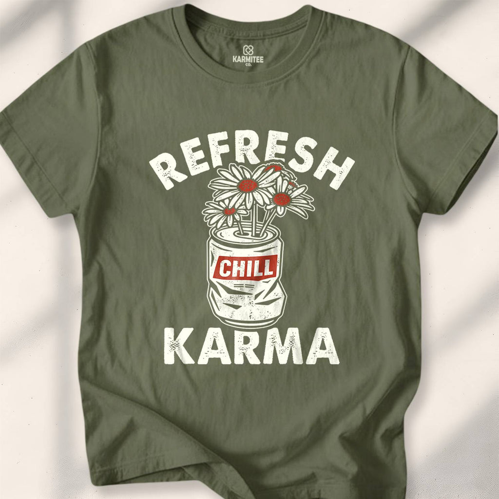 Refresh Karma T-shirt - Military Green