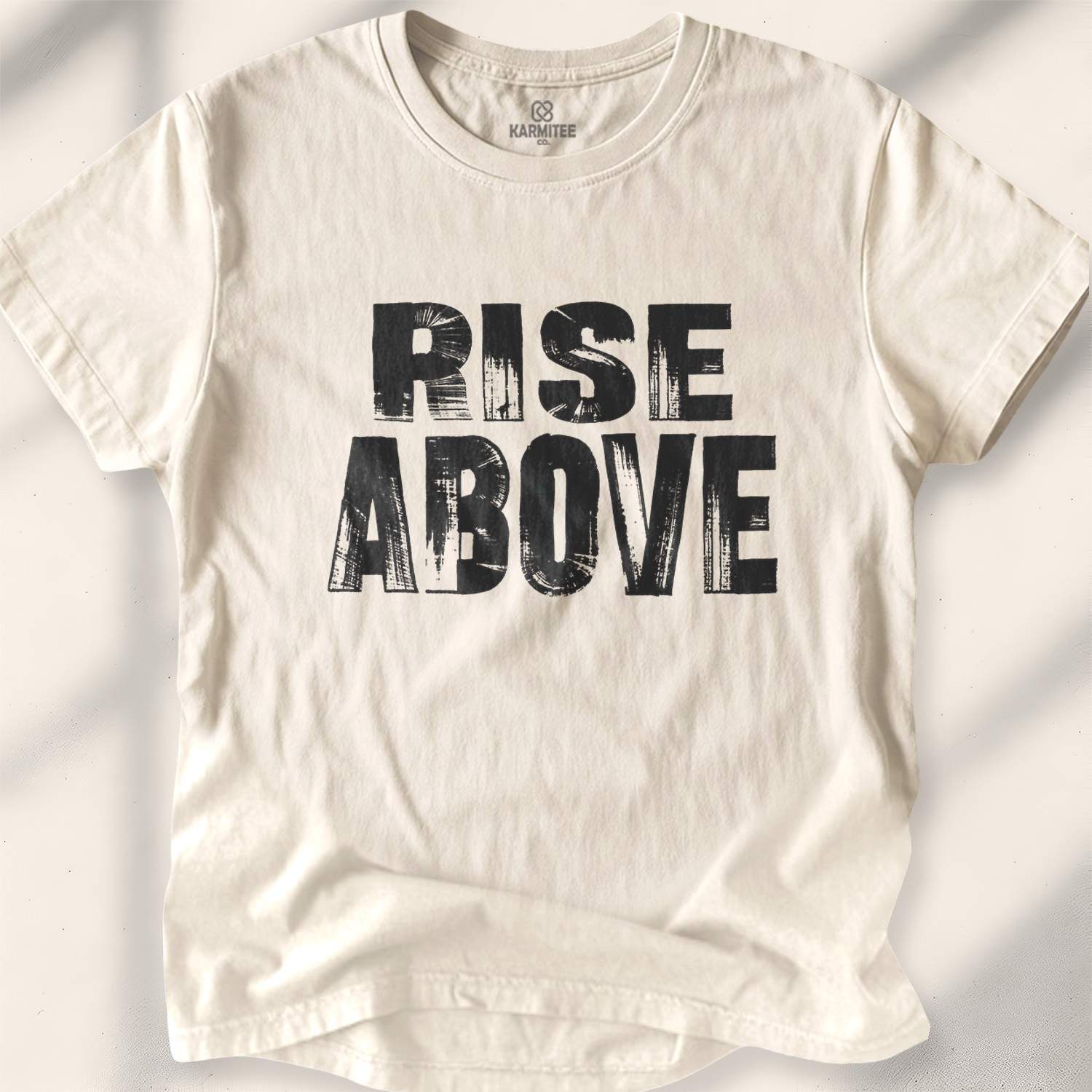 Rise Above T-shirt - Natural