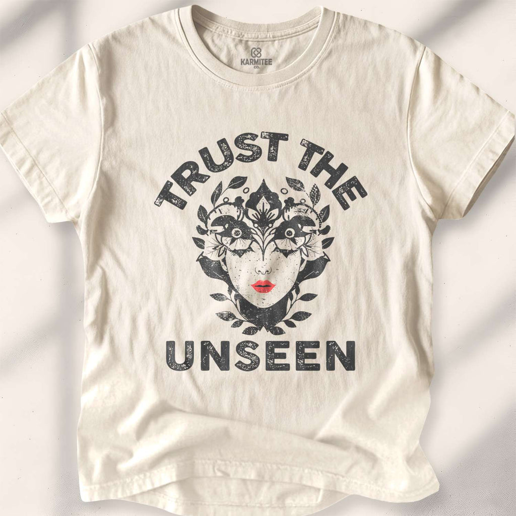 Trust The Unseen T-shirt - Natural