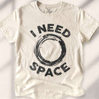 I Need Space T-shirt - Natural