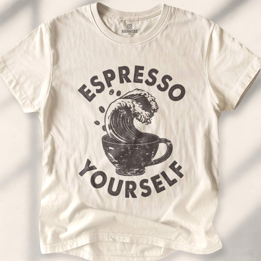 Espresso Yourself T-shirt - Natural