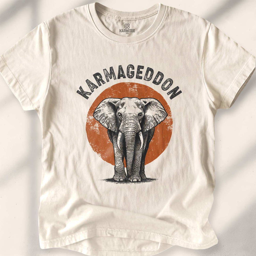 Karmageddon T-shirt - Natural