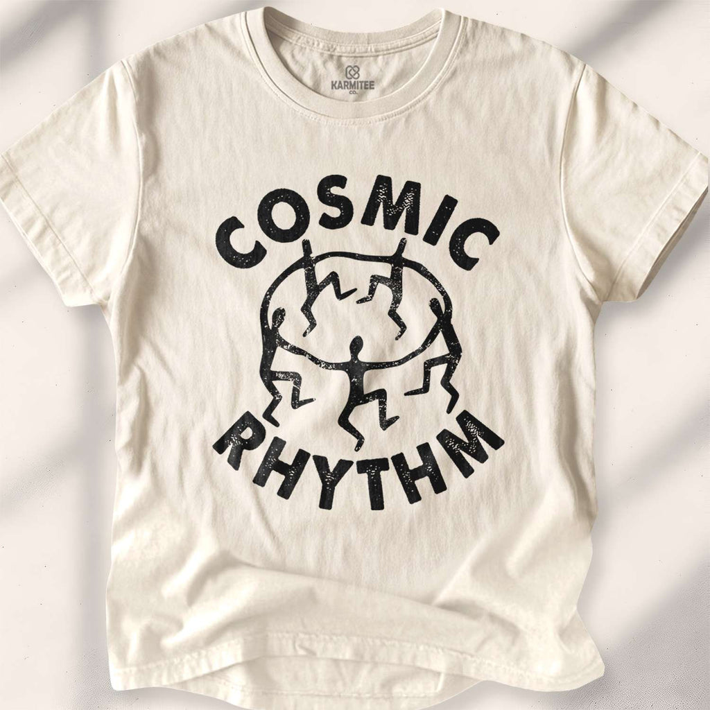 Cosmic Rhythm T-shirt - Natural