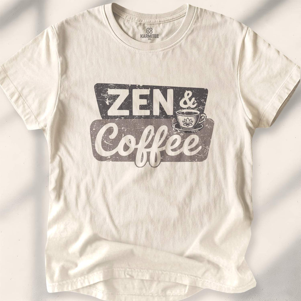 Zen E Coffee T-shirt - Natural