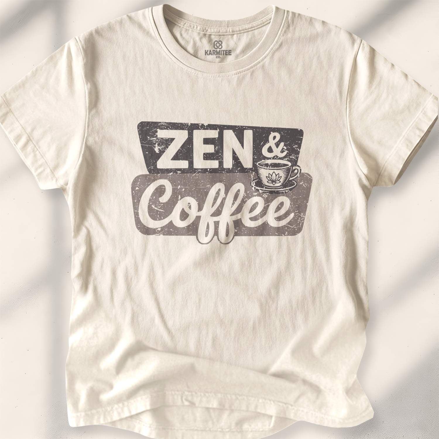 Zen E Coffee T-shirt - Natural