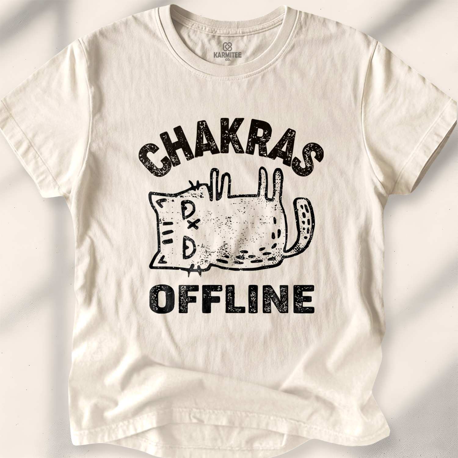 Chakras Offline T-shirt - Natural