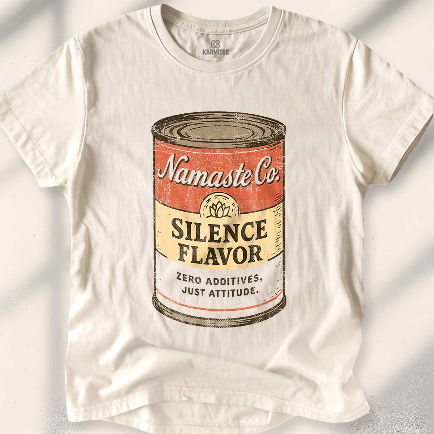 Silence Flavor T-shirt - Natural