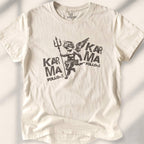 Karma Follows T-shirt - Natural