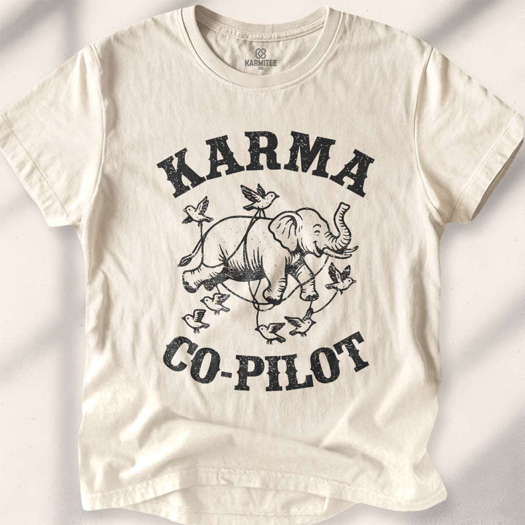 Karma Co-Pilot T-shirt - Natural