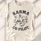 Karma Co-Pilot T-shirt - Natural