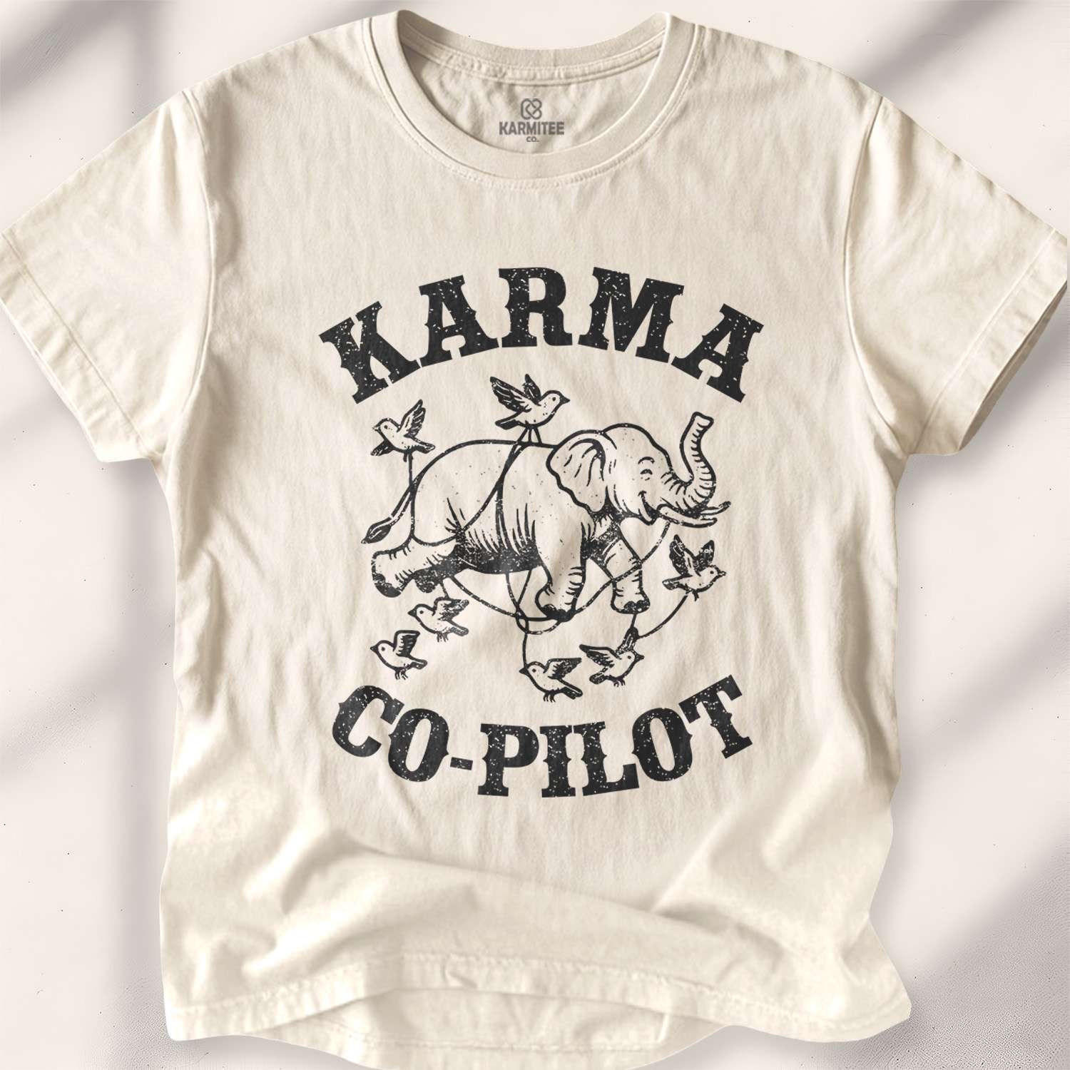 Karma Co-Pilot T-shirt - Natural