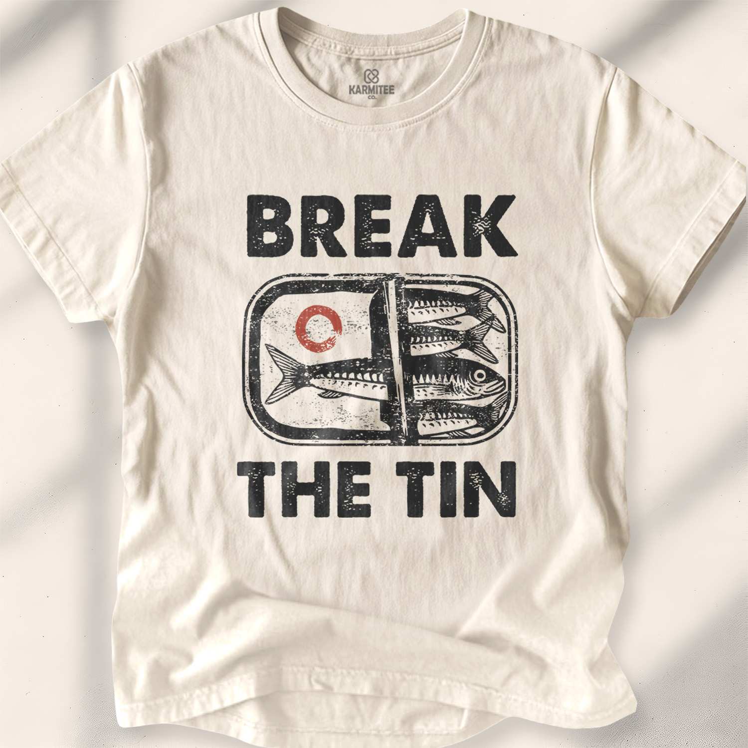 Break The Tin T-shirt - Natural