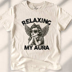 Relaxing My Aura T-shirt - Natural