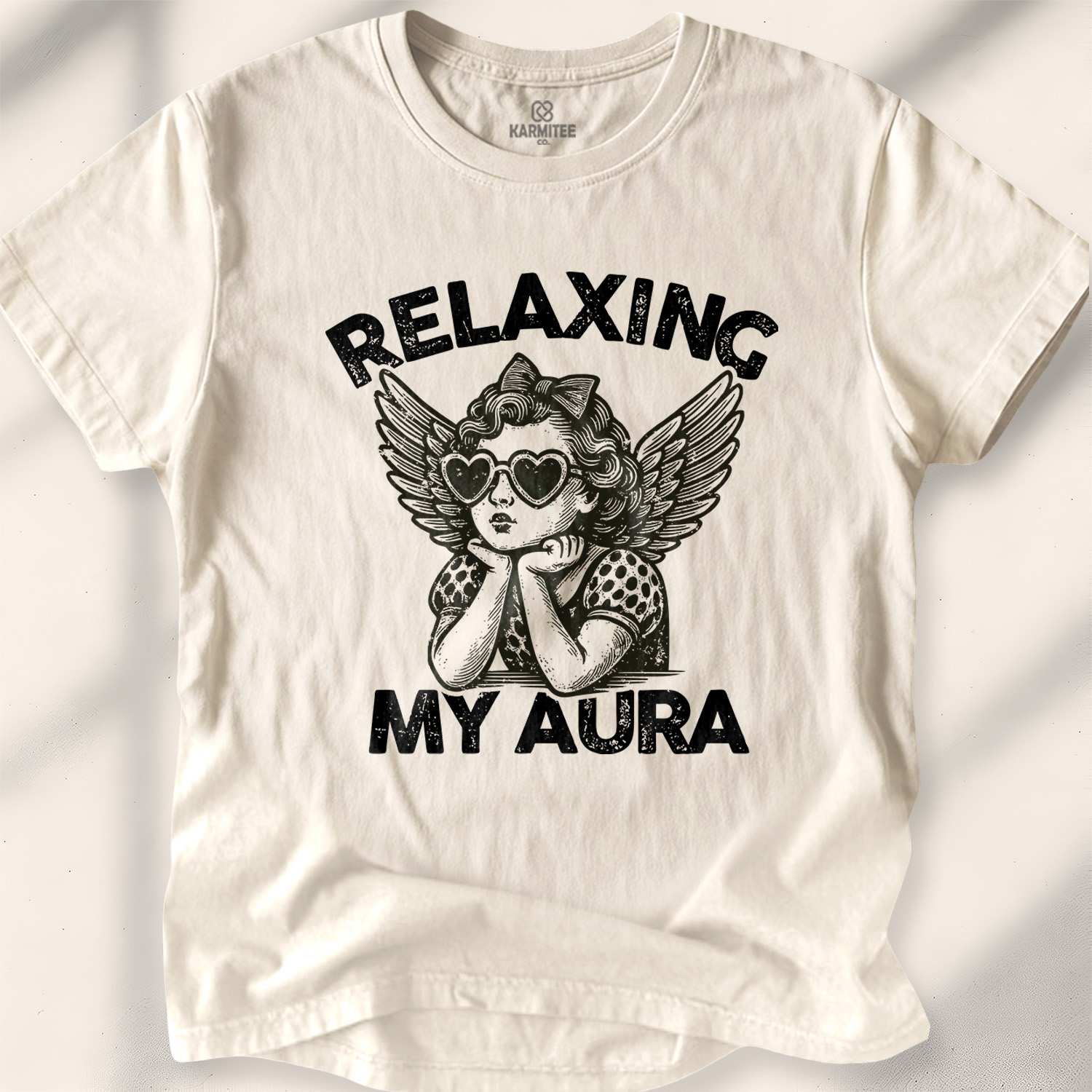 Relaxing My Aura T-shirt - Natural