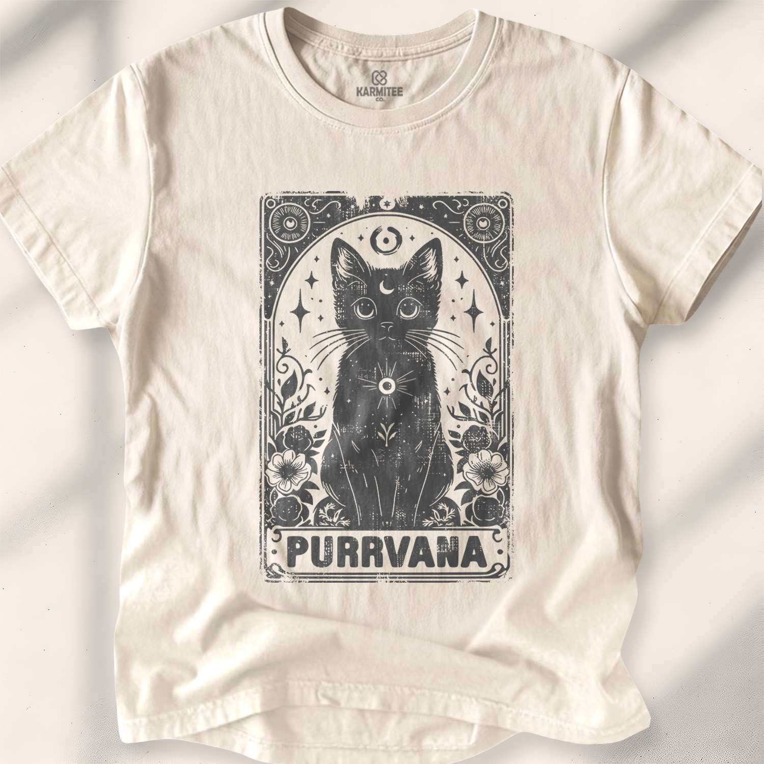 Purrvana T-shirt - Natural
