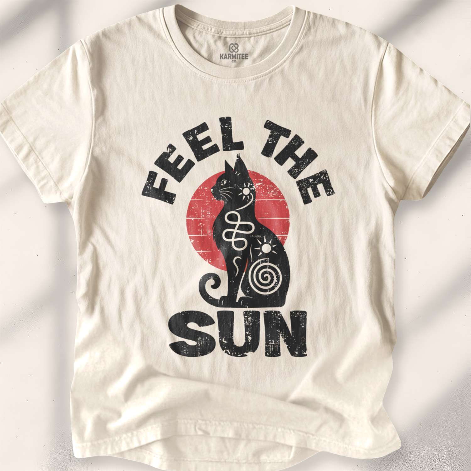 Feel The Sun T-shirt - Natural
