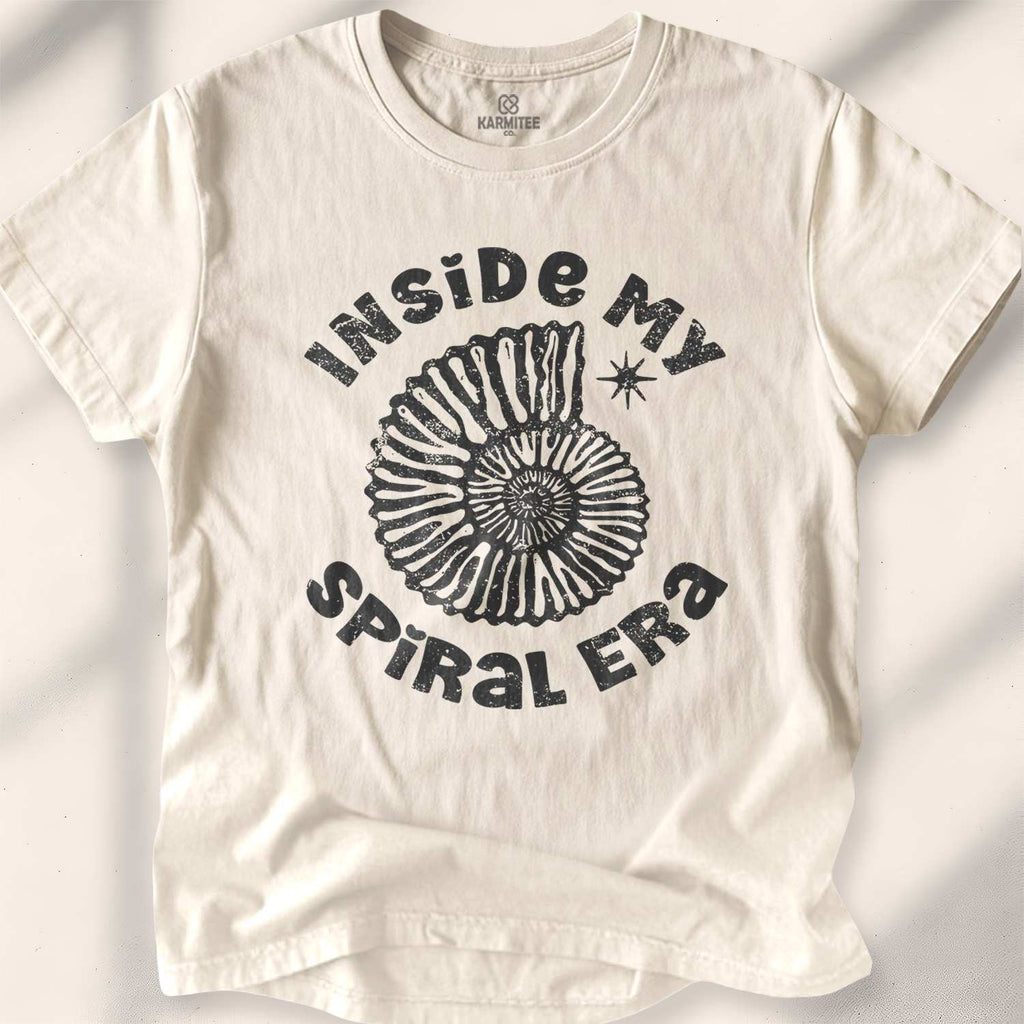 Inside My Spiral Era T-shirt - Natural