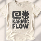 Karmic Flow T-shirt - Natural