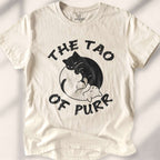 The Tao Of Purr T-shirt - Natural