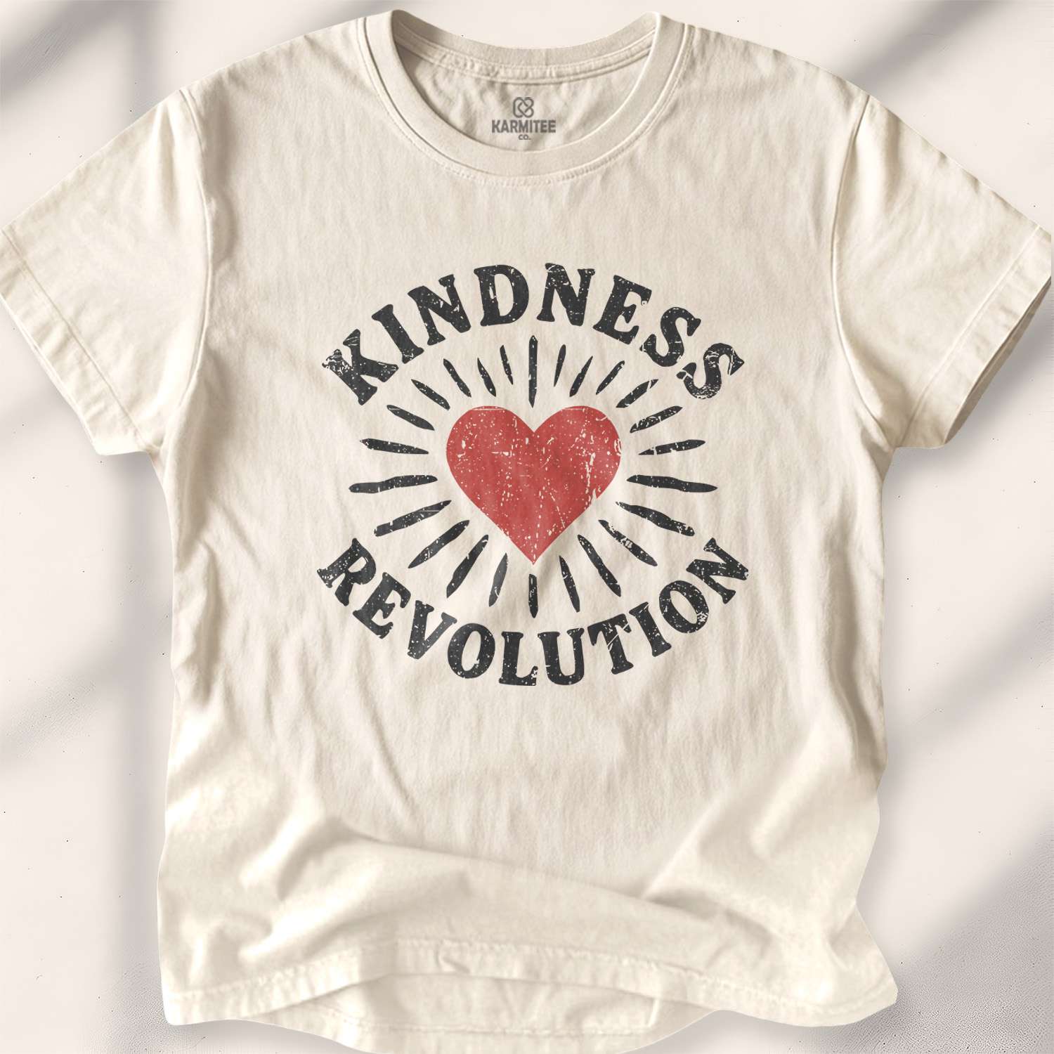 Kindness Revolution T-shirt - Natural