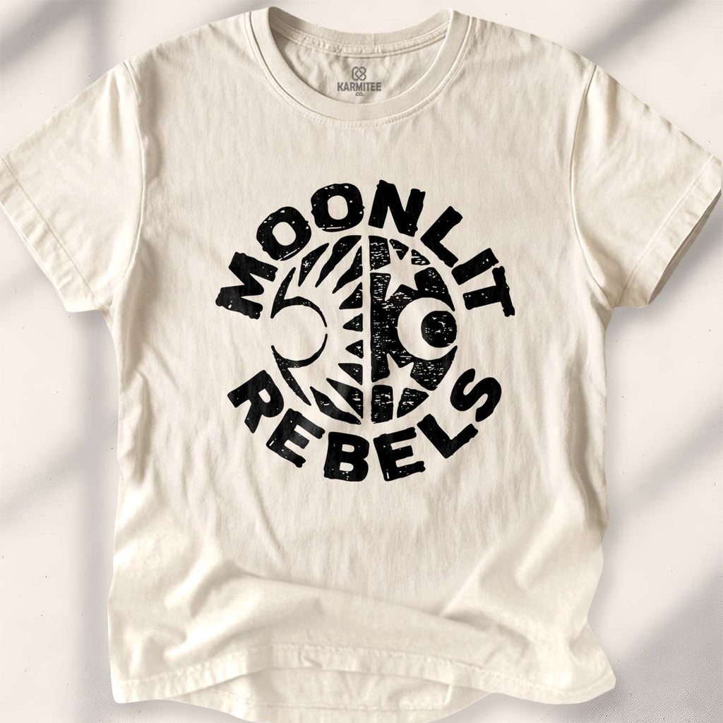 Moonlit Rebel T-shirt - Natural