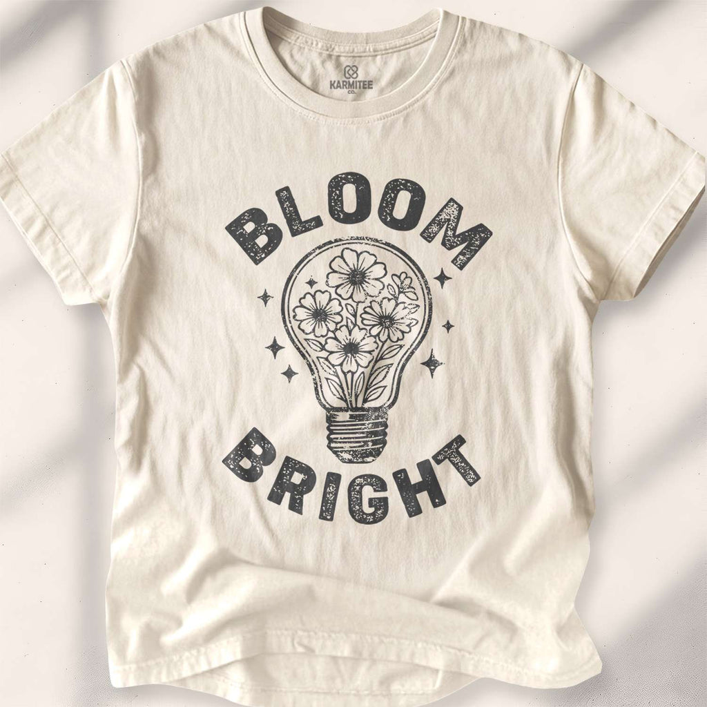 Bloom Bright T-shirt - Natural