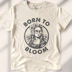 Born To Bloom T-shirt - Natural