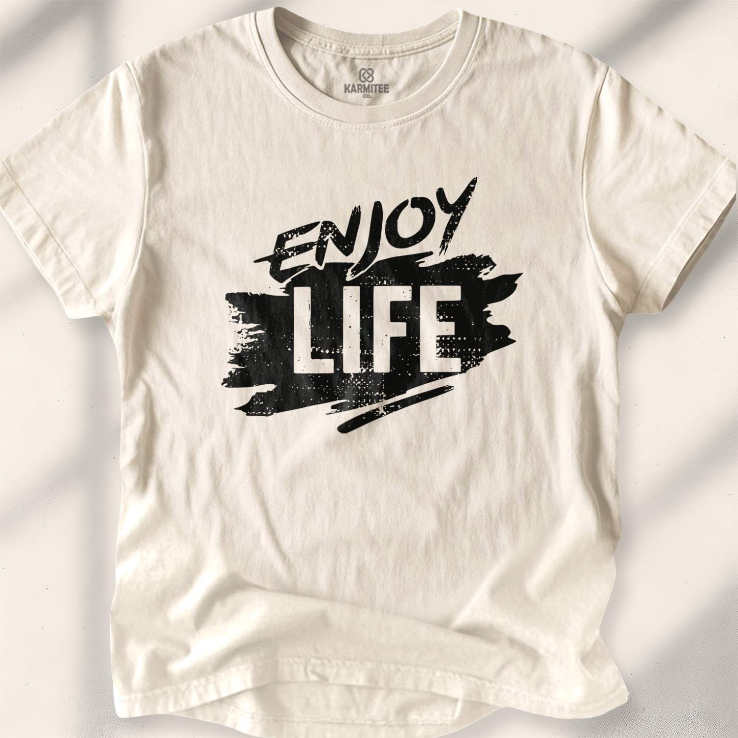 Enjoy Life T-shirt - Natural