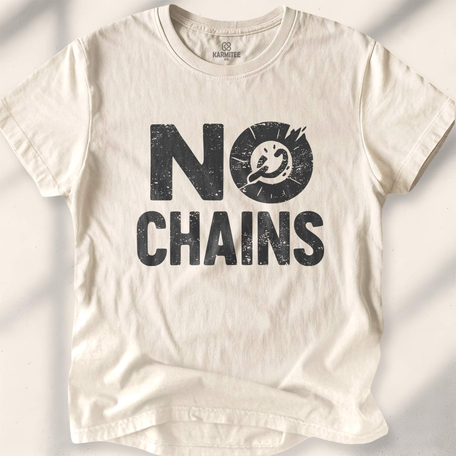 No Chains T-shirt - Natural