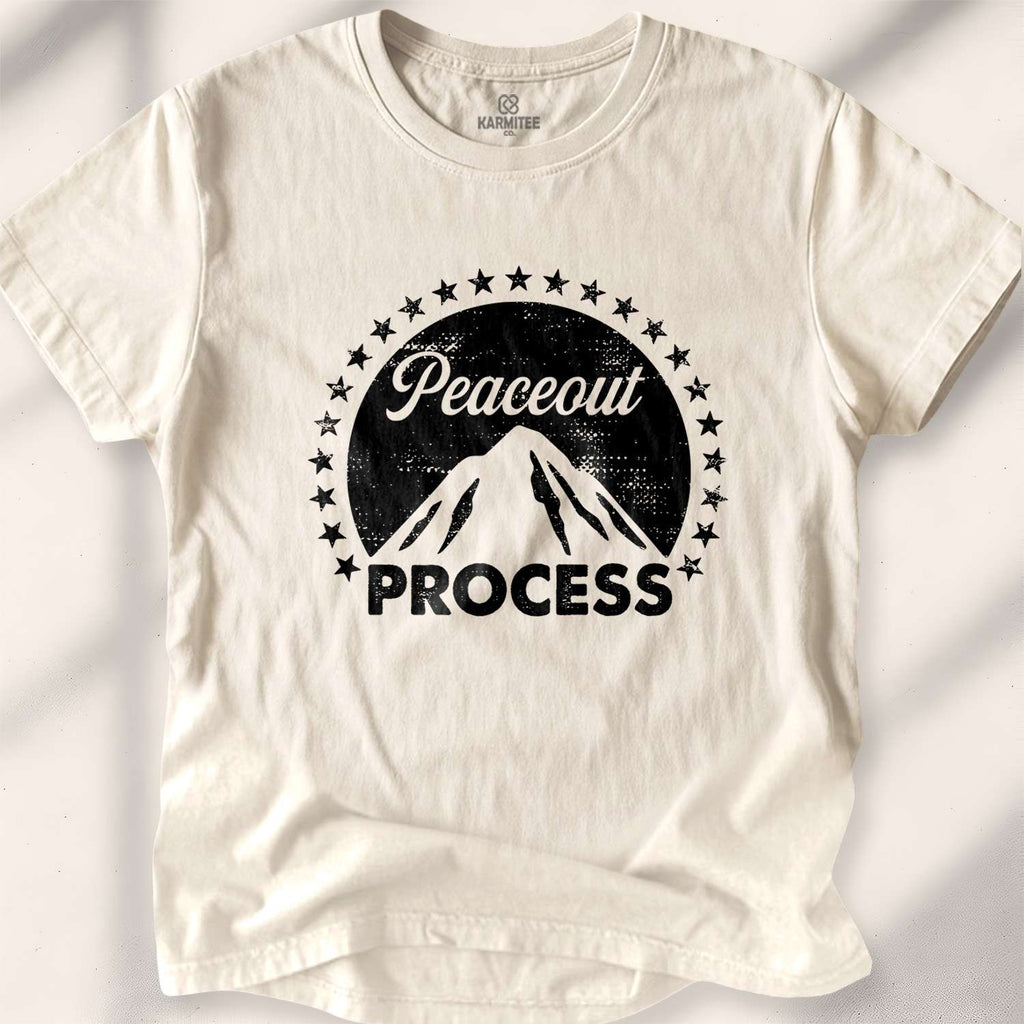Peaceout Process T-shirt - Natural