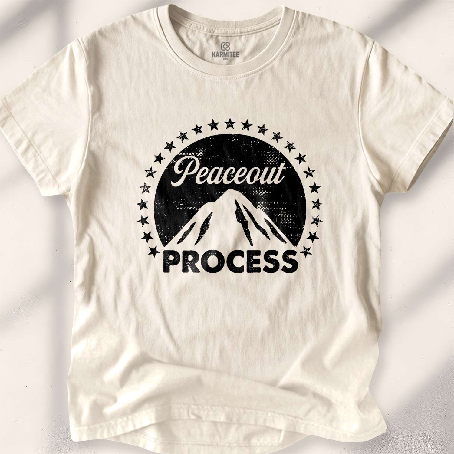 Peaceout Process T-shirt - Natural