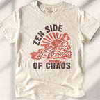 Zen Side Of Chaos T-shirt - Natural