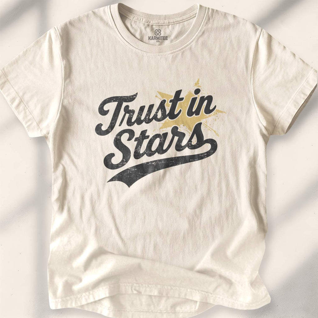Trust In Stars T-shirt - Natural