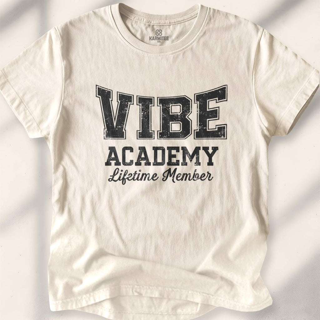 Vibe Accademy - Since Forever T-shirt - Natural