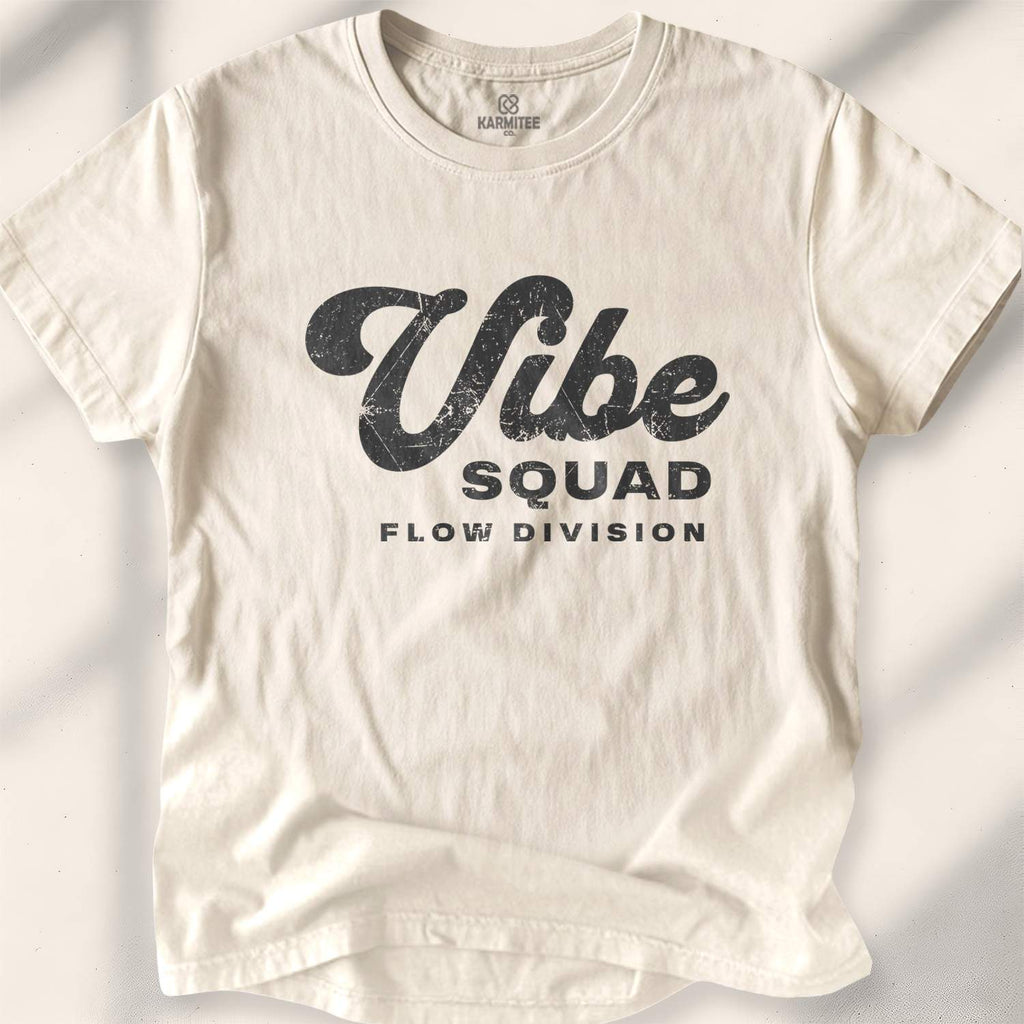 Vibe Squad Flow Division T-shirt - Natural