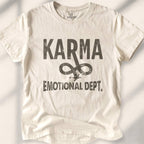 Karma Emotional Dept T-shirt - Natural