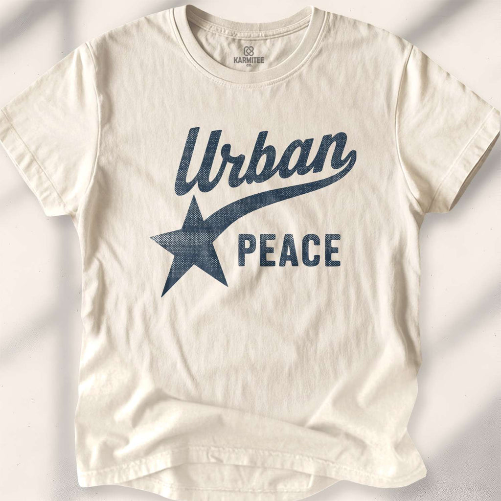 Urban Peace T-shirt - Natural