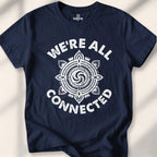 We Are all Connected T-shirt - Navy