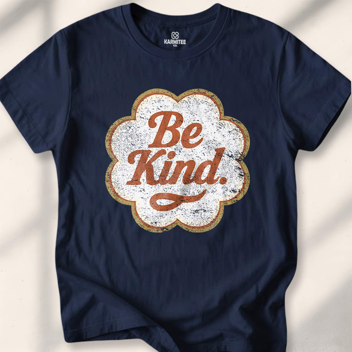 Be Kind T-shirt - funny zen t-shirt - sarcastic mindfulness tee - ironic meditation shirt - Karmitee humor in S - mockup
