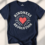 Kindness Revolution T-shirt - Navy